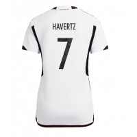 Camisa de time de futebol Alemanha Kai Havertz #7 Replicas 1º Equipamento Feminina Mundo 2022 Manga Curta